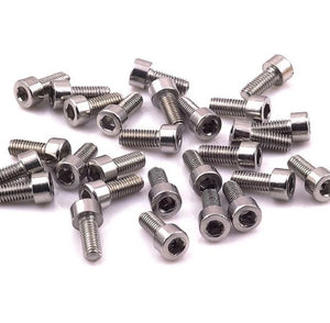 Bike Water bottle cage Mount Bolts - M5*14mm, stainless steel, 2pcs
