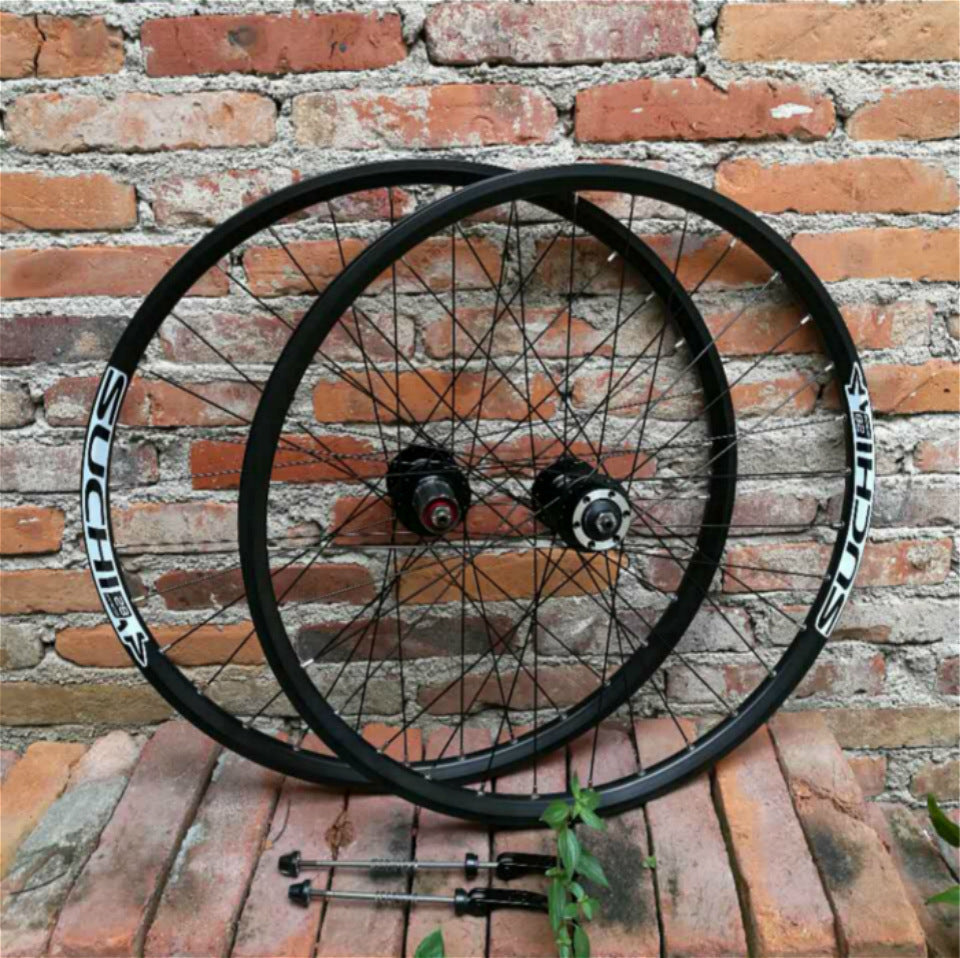Mountain Bike Front wheel 26", Quick release, ball bearing hub, Alum