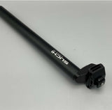 Bicycle Seatpost - Black, 30.8 * 350mm, Aluminum Alloy