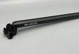 Bicycle Seatpost - Black, 28.6 * 350mm, Aluminum Alloy