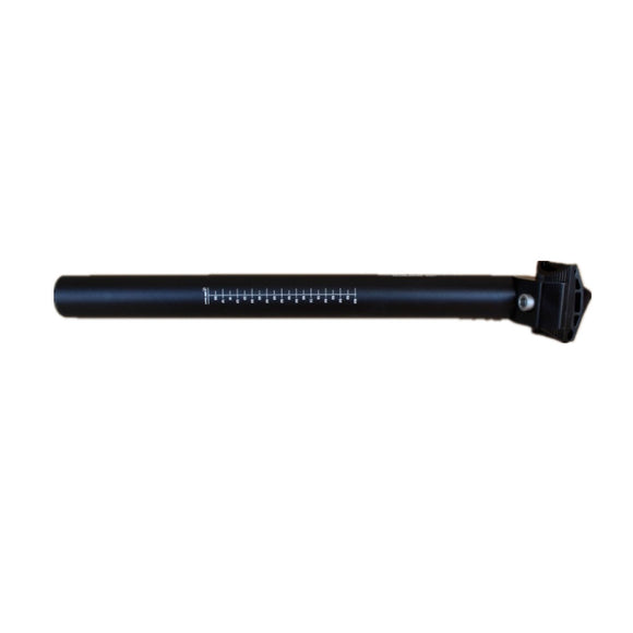 Bicycle Seatpost - Black, 31.6 * 350mm, Aluminum Alloy