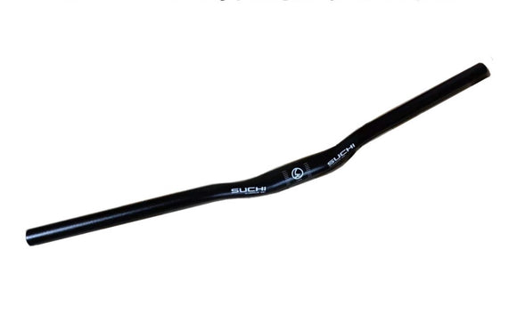 Bike Handlebar Bicycle Flat Riser Bar - 31.8*760mm 20mm rise, Aluminum, Black