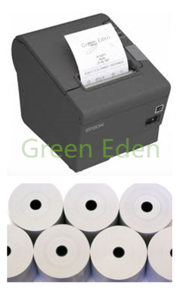 NCR Cash Register Paper Roll 76x76mm, 50 rolls / box, for ink printer