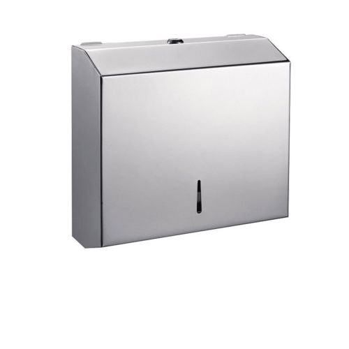 Stainless Steel Toilet Paper Tissue Dispenser Holder - Commercial, Chrome finish
