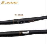 Bike Handlebar Bicycle Riser Bar - ZOOM, 31.8*720mm, 9 degree, Aluminum, Black