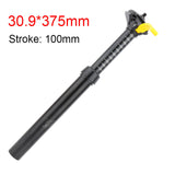 ZOOM Bicycle Suspension Seatpost control Lever- 30.9/31.6*375mm, Aluminum Alloy