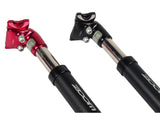 ZOOM Bicycle Suspension Seatpost - 31.6 * 350mm, Aluminum Alloy, Black