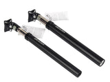 ZOOM Bicycle Suspension Seatpost - 27.2 * 350mm, Aluminum Alloy, Black