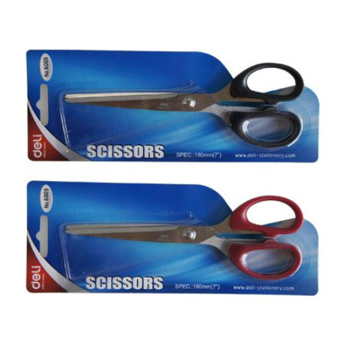 Deli Scissors Stainless Steel E6009 - 180mm (7