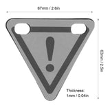 Enlee Reflective Sign Outdoor Sports Warning Reflector